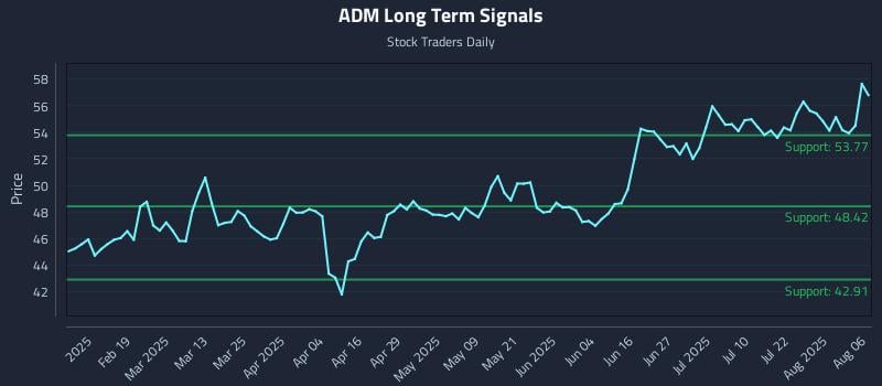 ADM Long Term Analysis for August 6 2025 ADM Long Term Analysis for August 6 2025