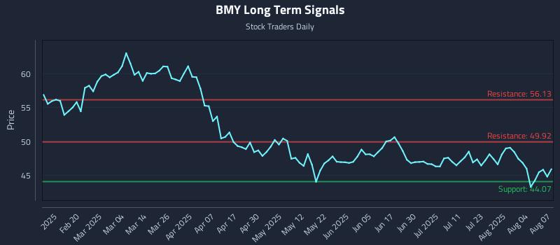 BMY Long Term Analysis for August 7 2025