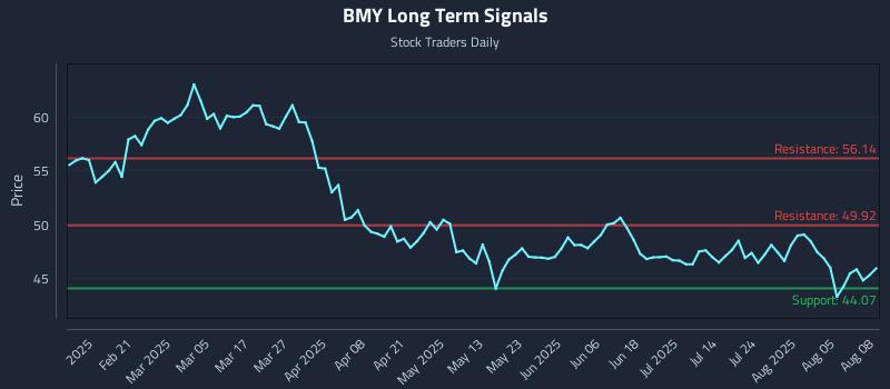 BMY Long Term Analysis for August 10 2025