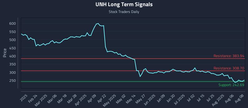UNH Long Term Analysis for August 11 2025 UNH Long Term Analysis for August 11 2025