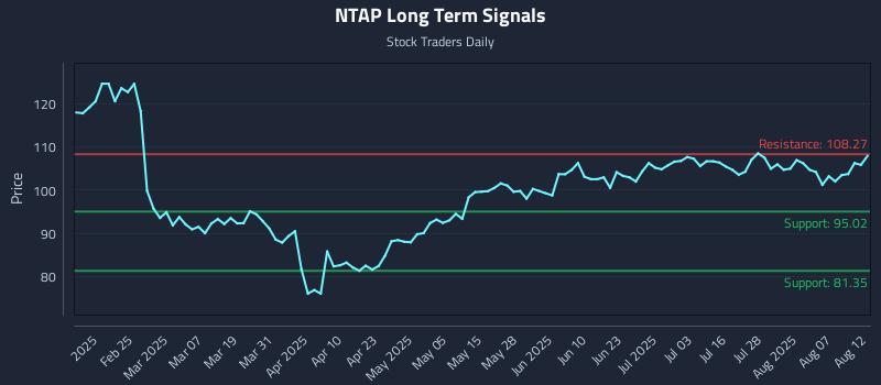 NTAP Long Term Analysis for August 12 2025