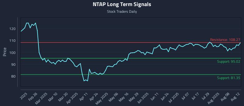 NTAP Long Term Analysis for August 13 2025