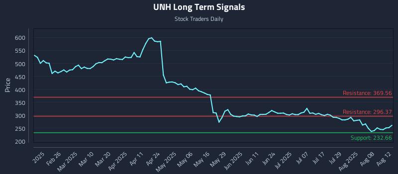 UNH Long Term Analysis for August 13 2025 UNH Long Term Analysis for August 13 2025