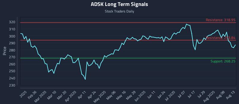 ADSK Long Term Analysis for August 13 2025