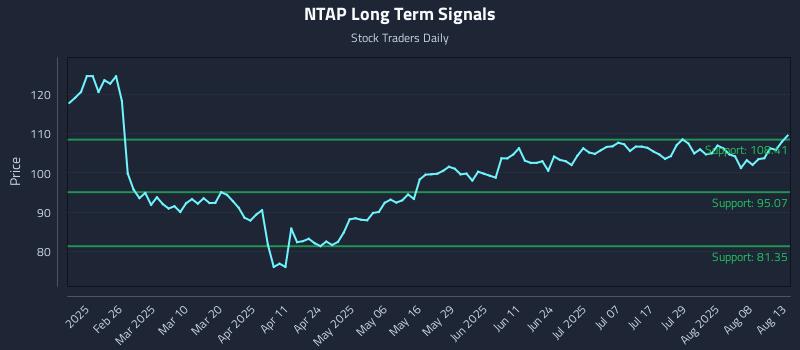 NTAP Long Term Analysis for August 13 2025