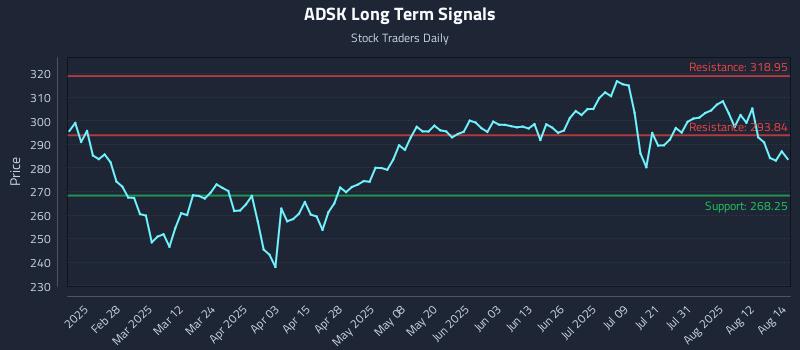 ADSK Long Term Analysis for August 15 2025