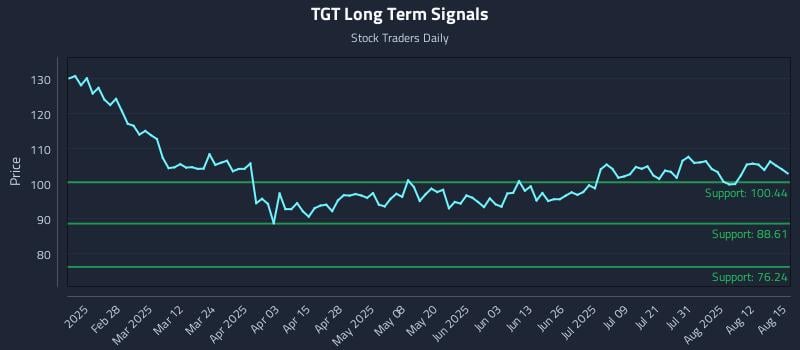 TGT Long Term Analysis for August 17 2025 TGT Long Term Analysis for August 17 2025