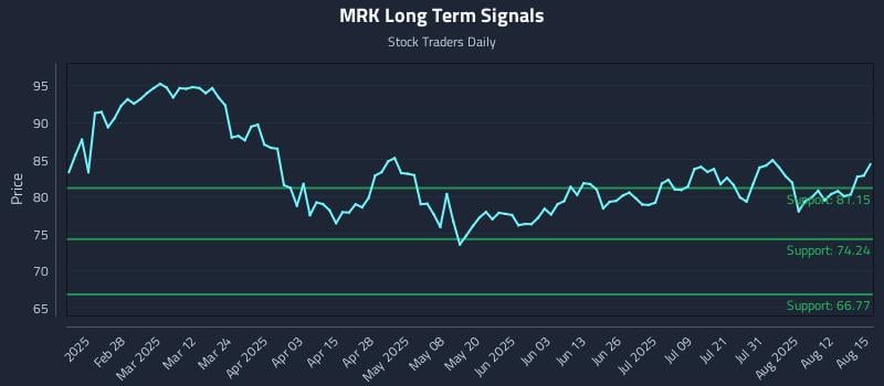 MRK Long Term Analysis for August 17 2025