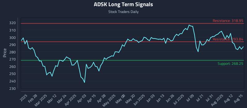 ADSK Long Term Analysis for August 17 2025