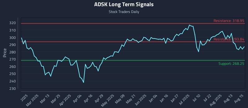 ADSK Long Term Analysis for August 18 2025