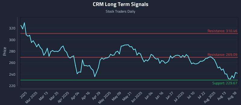 CRM Long Term Analysis for August 18 2025