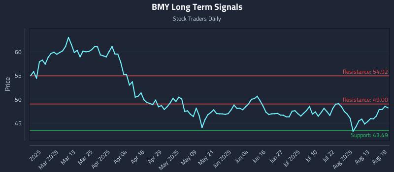 BMY Long Term Analysis for August 18 2025