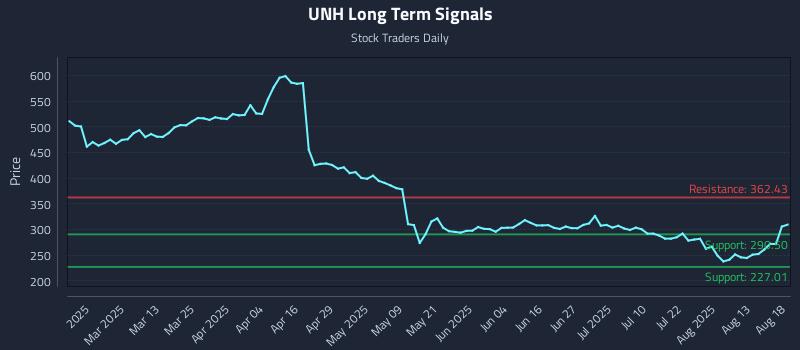 UNH Long Term Analysis for August 18 2025