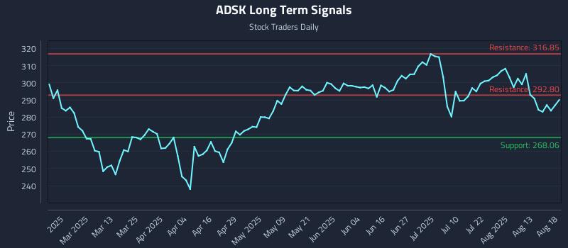ADSK Long Term Analysis for August 18 2025