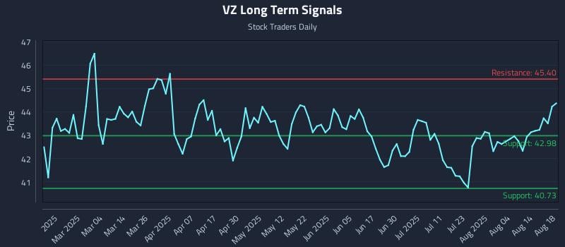 VZ Long Term Analysis for August 19 2025