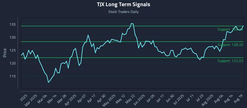 TJX Long Term Analysis for August 19 2025