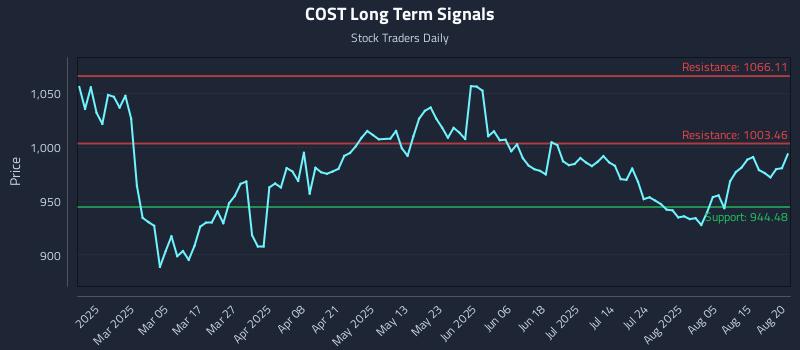 COST Long Term Analysis for August 20 2025 COST Long Term Analysis for August 20 2025