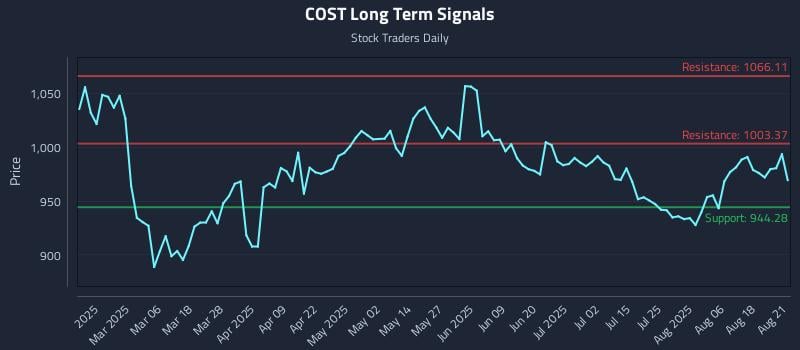 COST Long Term Analysis for August 21 2025 COST Long Term Analysis for August 21 2025