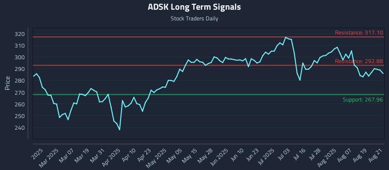 ADSK Long Term Analysis for August 22 2025