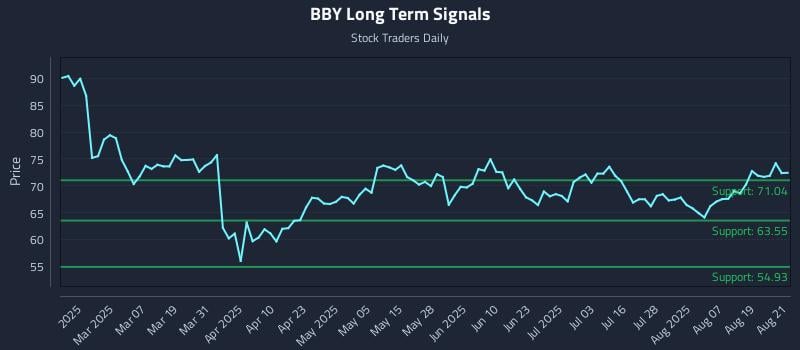 BBY Long Term Analysis for August 22 2025