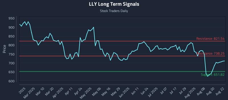 LLY Long Term Analysis for August 25 2025 LLY Long Term Analysis for August 25 2025