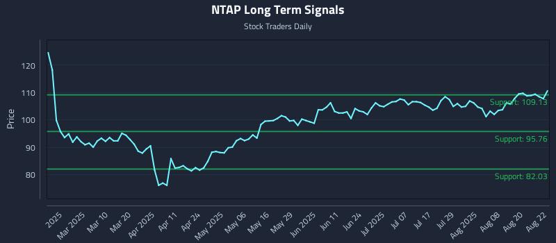 NTAP Long Term Analysis for August 25 2025