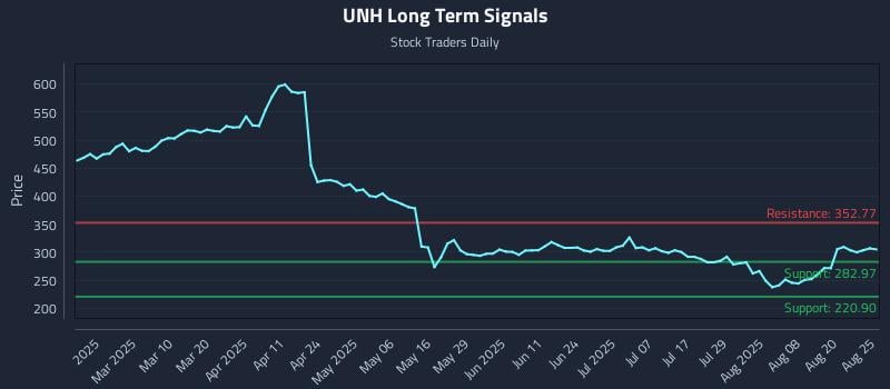 UNH Long Term Analysis for August 25 2025
