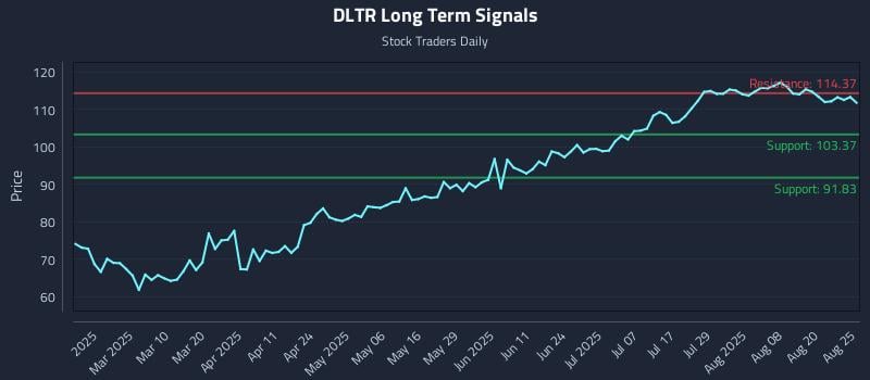 DLTR Long Term Analysis for August 25 2025
