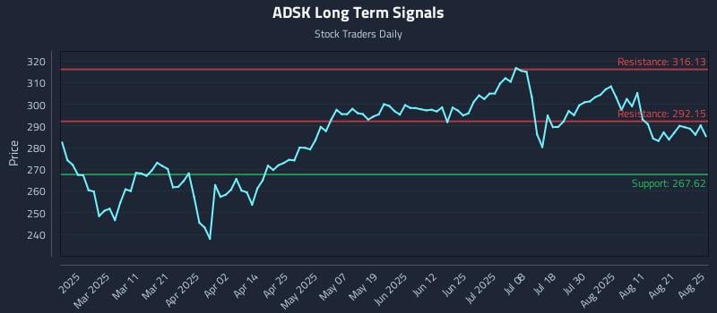 ADSK Long Term Analysis for August 26 2025