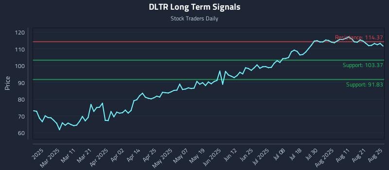 DLTR Long Term Analysis for August 26 2025