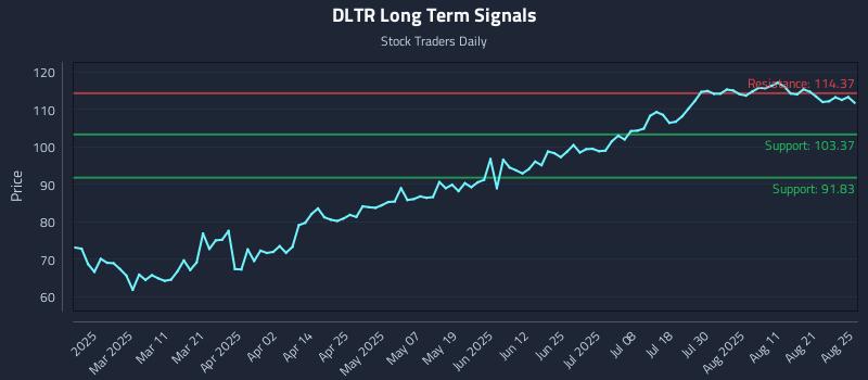 DLTR Long Term Analysis for August 26 2025