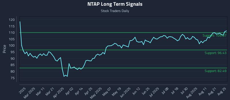 NTAP Long Term Analysis for August 26 2025