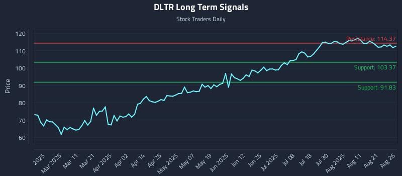 DLTR Long Term Analysis for August 26 2025
