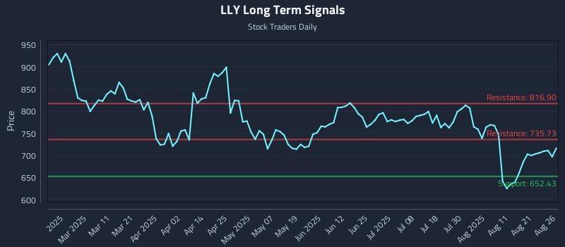 LLY Long Term Analysis for August 26 2025