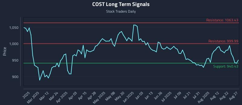 COST Long Term Analysis for August 27 2025 COST Long Term Analysis for August 27 2025
