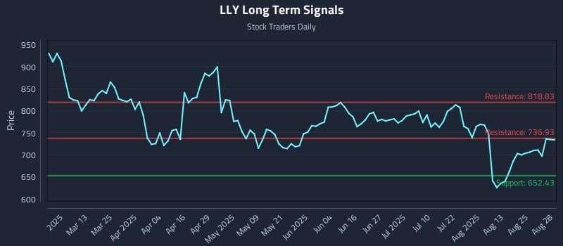 LLY Long Term Analysis for August 28 2025 LLY Long Term Analysis for August 28 2025