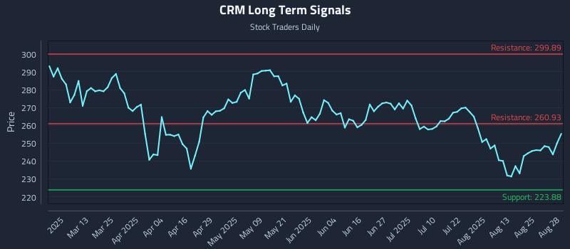 CRM Long Term Analysis for August 28 2025