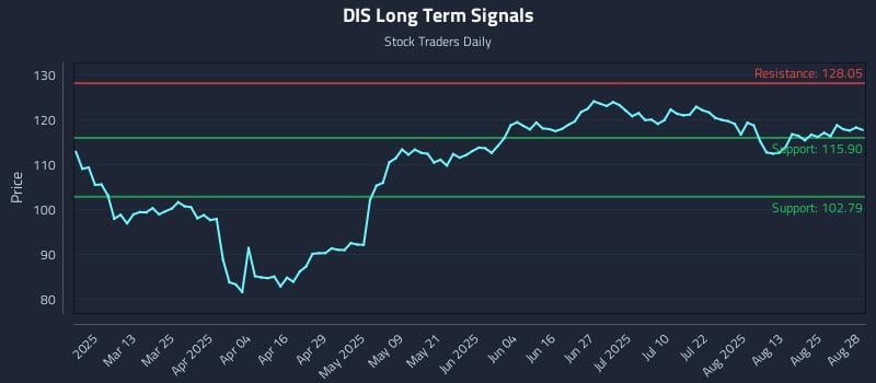 DIS Long Term Analysis for August 28 2025 DIS Long Term Analysis for August 28 2025