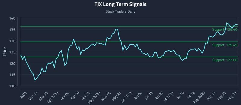 TJX Long Term Analysis for August 28 2025 TJX Long Term Analysis for August 28 2025