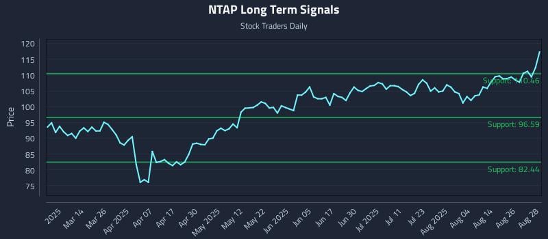 NTAP Long Term Analysis for August 29 2025 NTAP Long Term Analysis for August 29 2025