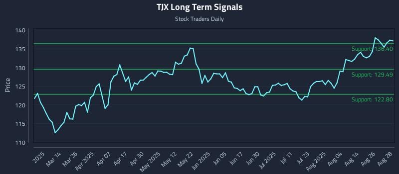 TJX Long Term Analysis for August 29 2025