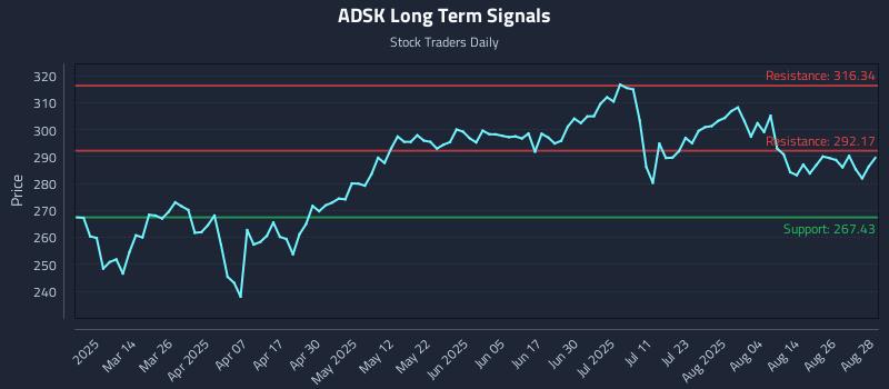 ADSK Long Term Analysis for August 29 2025
