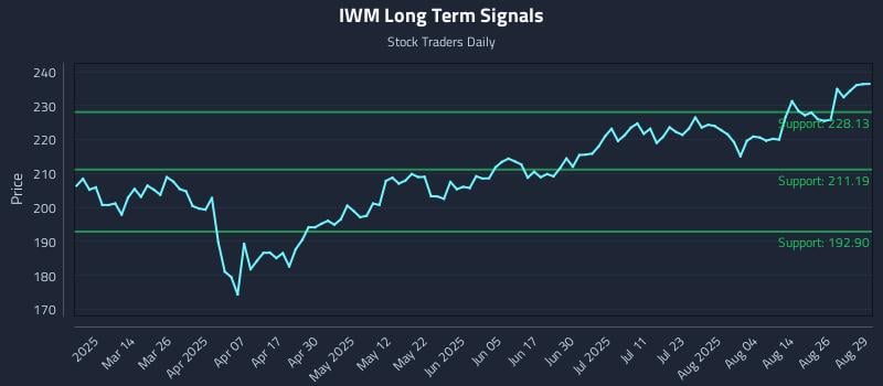 IWM Long Term Analysis for August 29 2025 IWM Long Term Analysis for August 29 2025