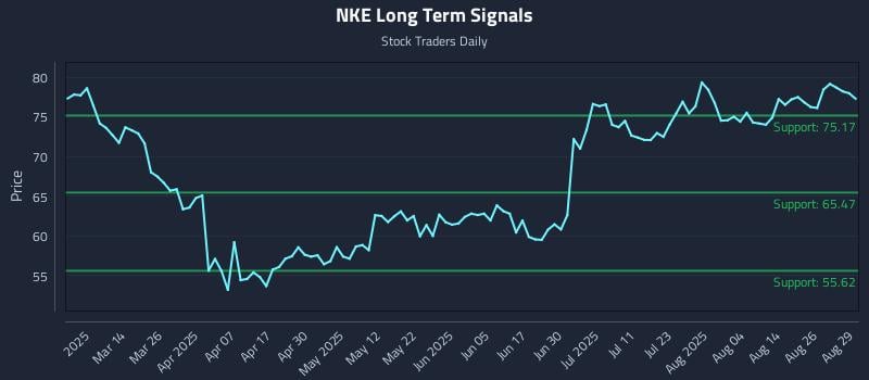 NKE Long Term Analysis for August 30 2025 NKE Long Term Analysis for August 30 2025