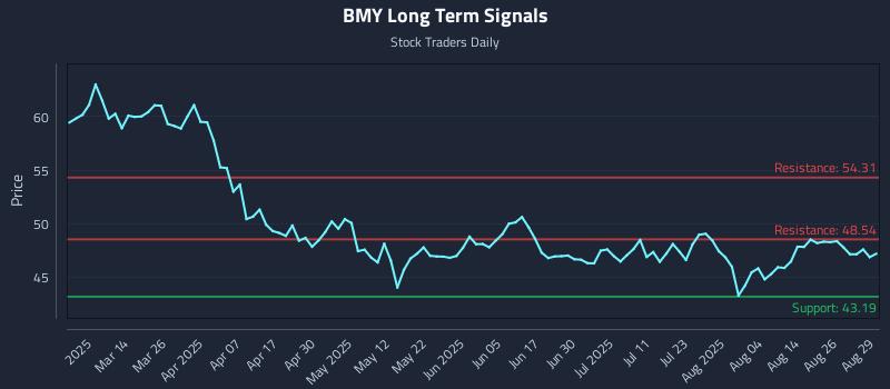 BMY Long Term Analysis for August 31 2025 BMY Long Term Analysis for August 31 2025