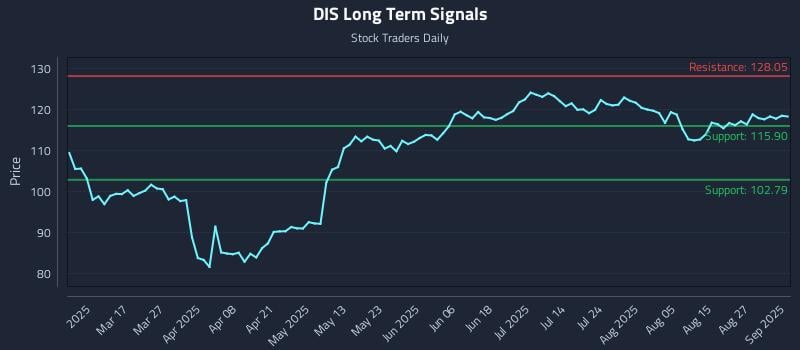 DIS Long Term Analysis for September 2 2025