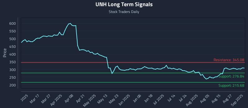 UNH Long Term Analysis for September 2 2025