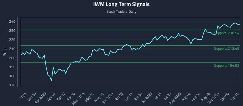 IWM Long Term Analysis for September 11 2025 IWM Long Term Analysis for September 11 2025