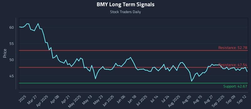 BMY Long Term Analysis for September 13 2025