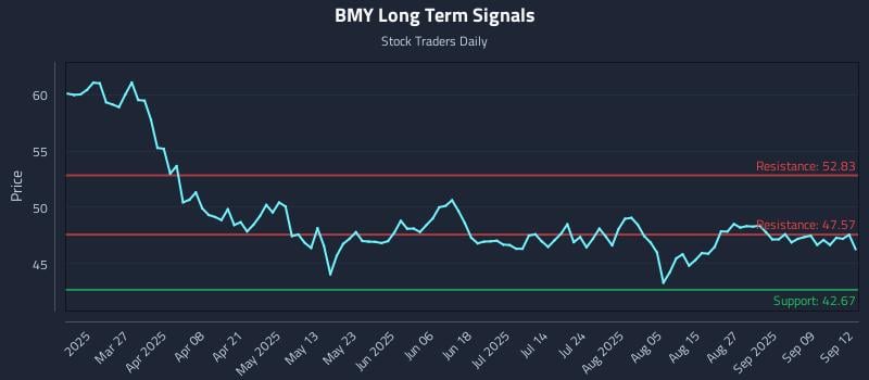 BMY Long Term Analysis for September 13 2025